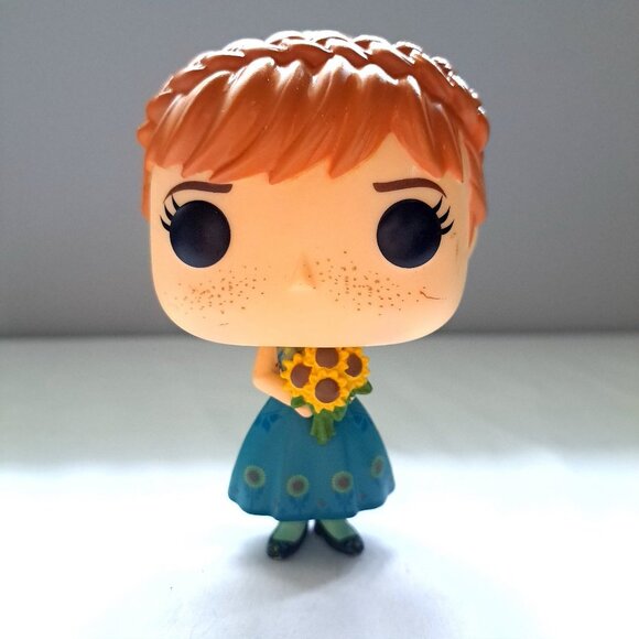 Funko Pop Anna #156 Frozen Fever Disney Princess out of box - Picture 1 of 8